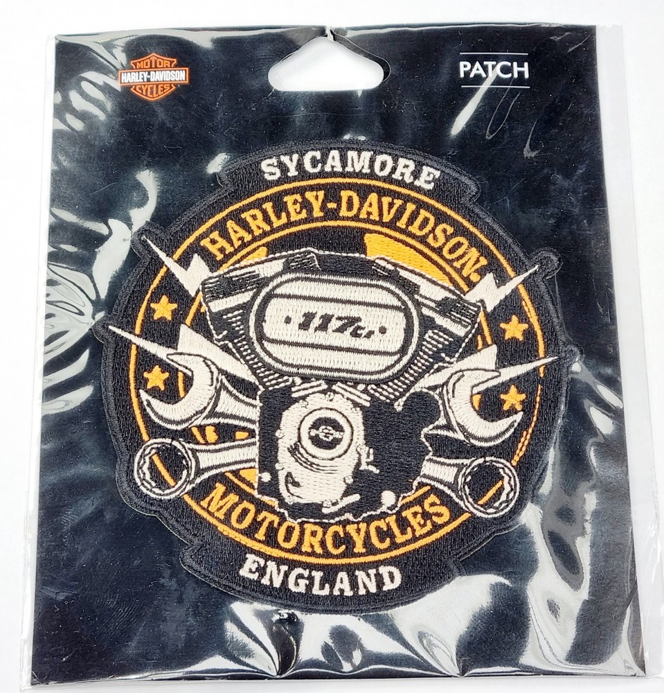 Sycamore Harley-Davidson 4 in. Engine Patch XHD202182