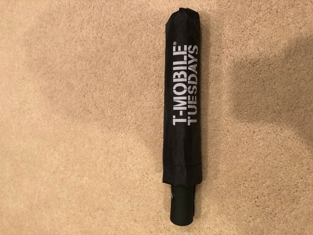 tmobile Tuesday Black Umbrella New