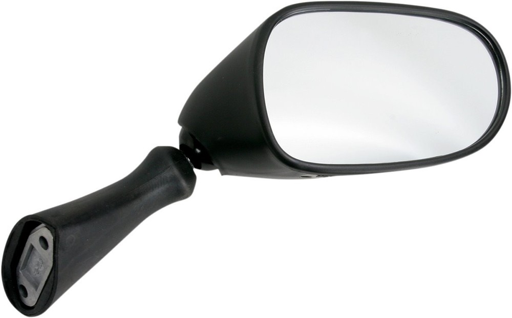 Emgo Right Side View Black Oval Mirror (20-78231)