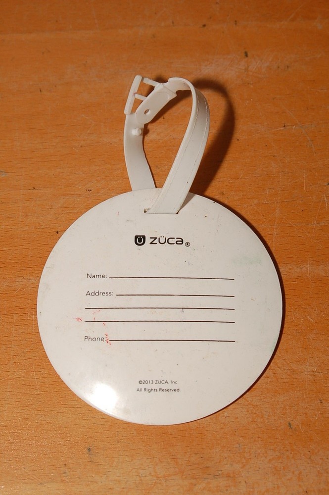 Zuca Accessory, Rolling Backpack/ Bag Hand Luggage Tag