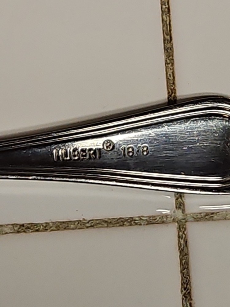 HUBERT Dinner Fork Utopia Heavyweight 18/8 Flatware Silverware Stainless Steel