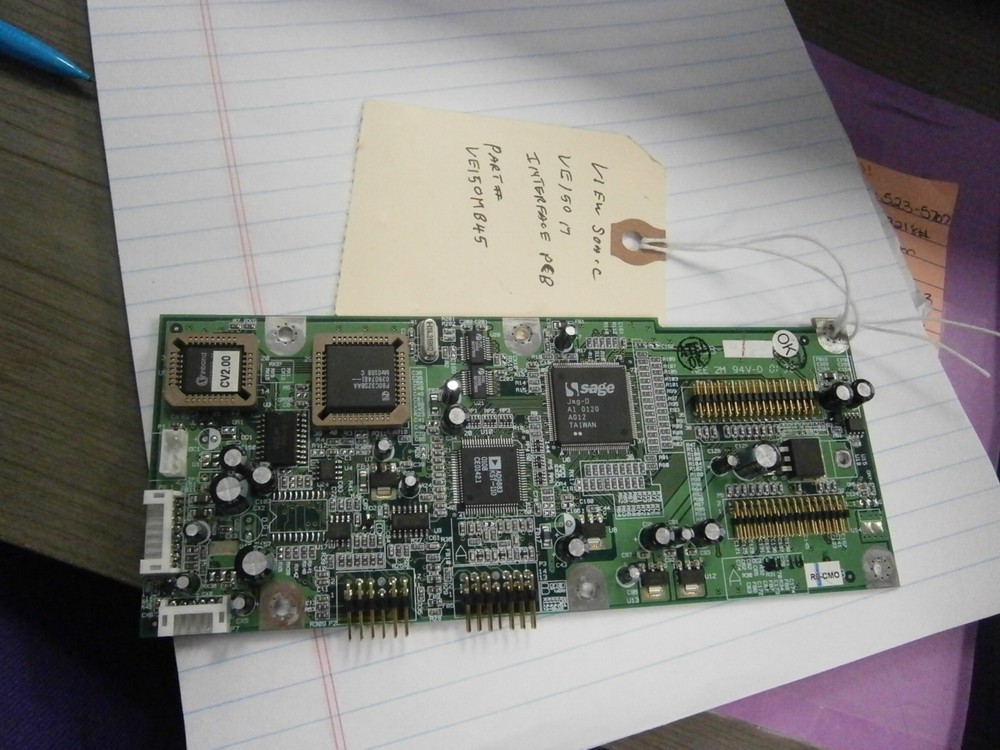 ViewSonic VE150M Interface PCB VE150MB45