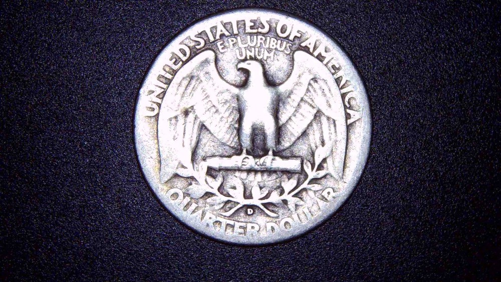 1950 No Mint Washington DD Error, Thick Lettering