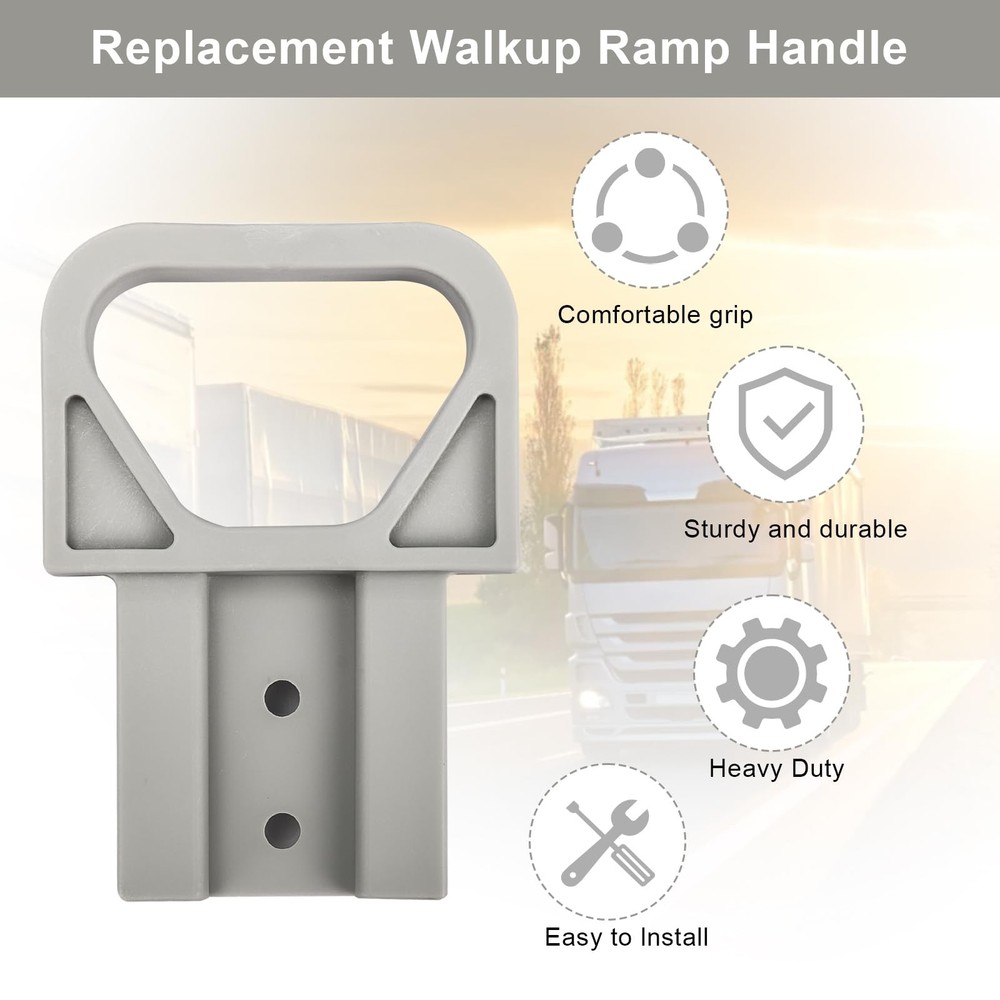 FKBYM Walkup Ramp Handle, Box Truck Handle Replacement for Gray