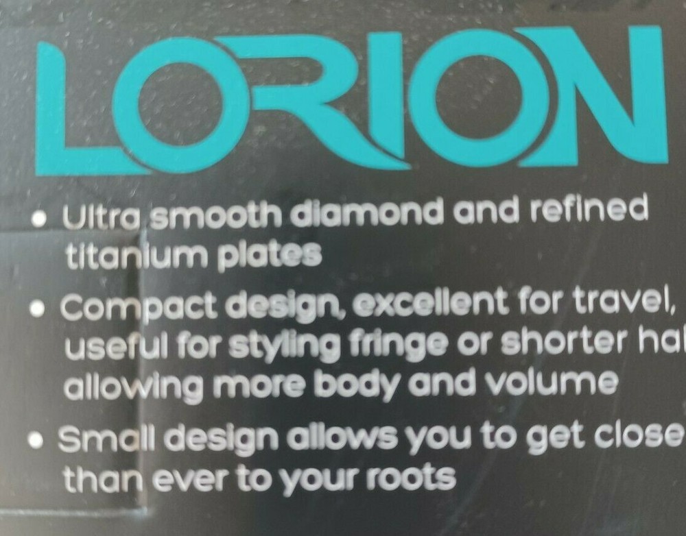 Lorion .5" Mini Chrome Flat Iron