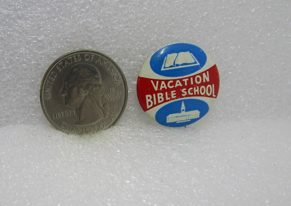 Vacation Bible School Button Pin