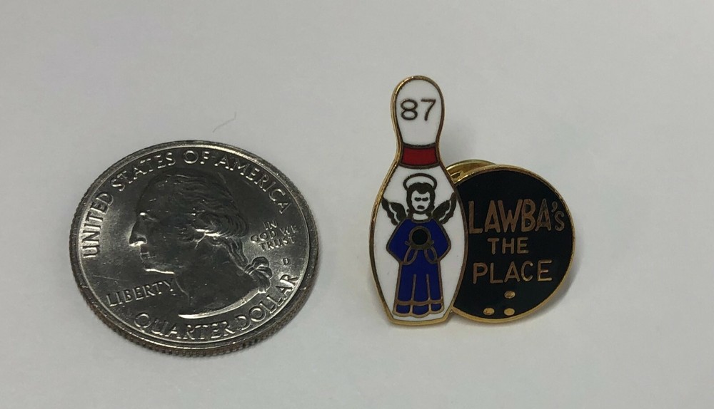1987 LAWBA's The Place Bowling Pin