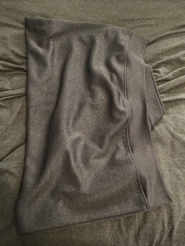 Pebble Beach Performance Golf Vest Mens Large 1/2 Zip Collared Gray Pullover
