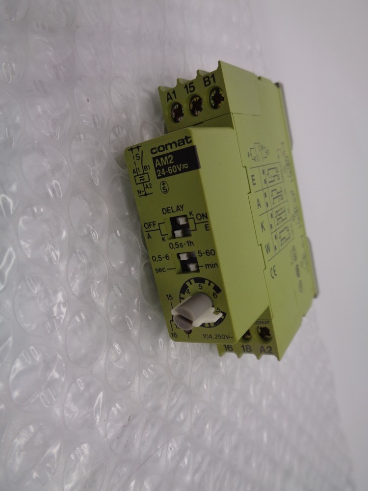 COMAT AM2 TIME DELAY RELAY 0.5-60MIN NSNP