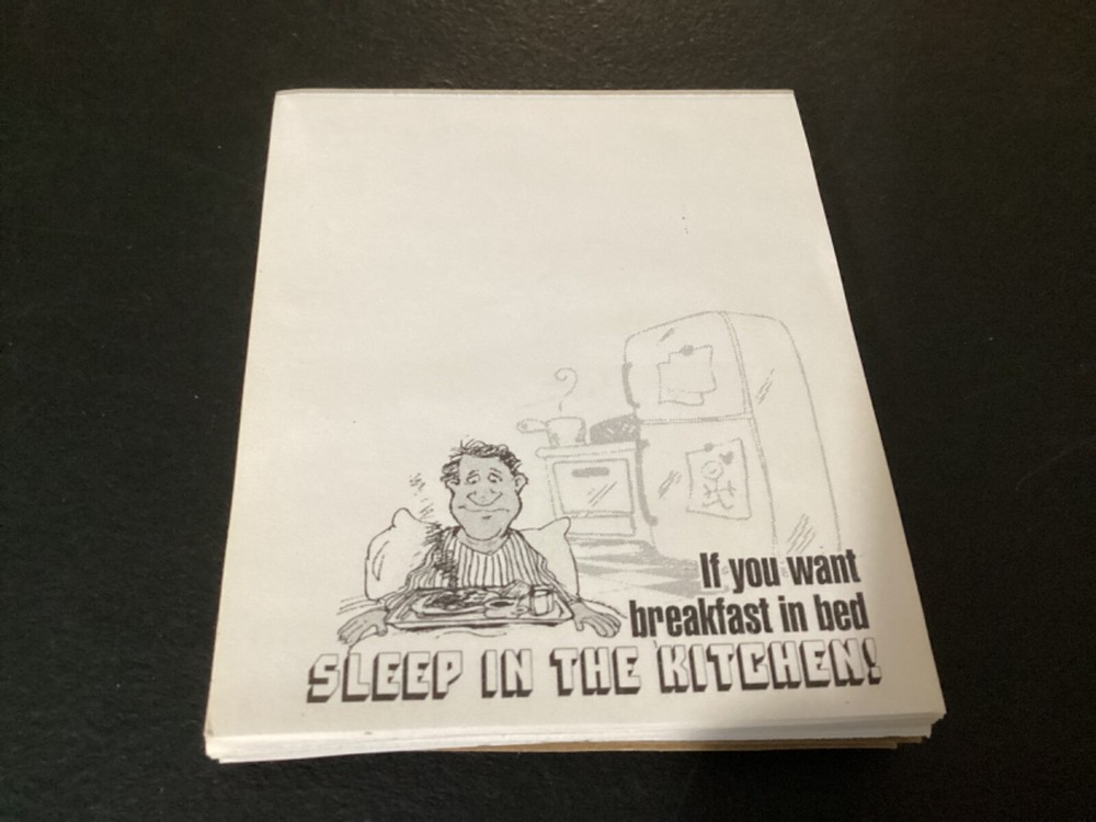 (2) Funny Saying Note Pads 50+ Pages Each