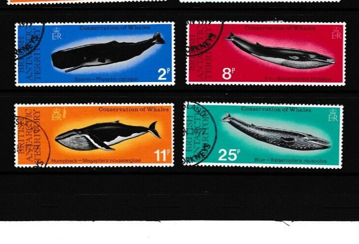 British Antarctic Territory Stamps BAT Sc# 64-67 Complete Set Used