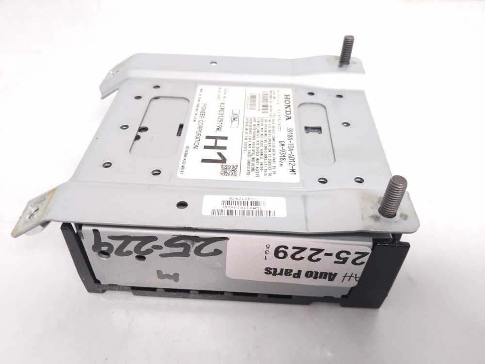 2012 Honda Cr-V Audio Amp Amplifier Module 39186-T0a-A01