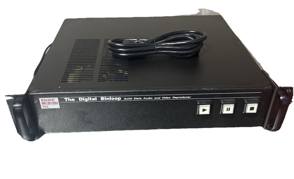 Alcorn McBride The Digital Binloop Solid State Audio Video Reproducer