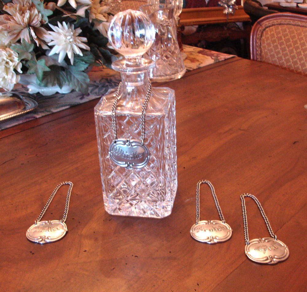 Decanter Alcohol Labels