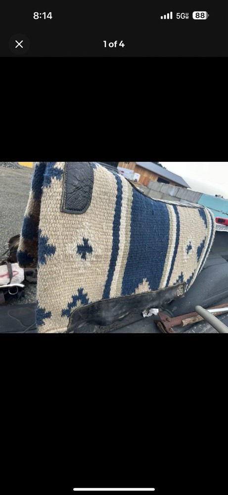 USED Bought On Here In It’s Current State team equine saddle pad