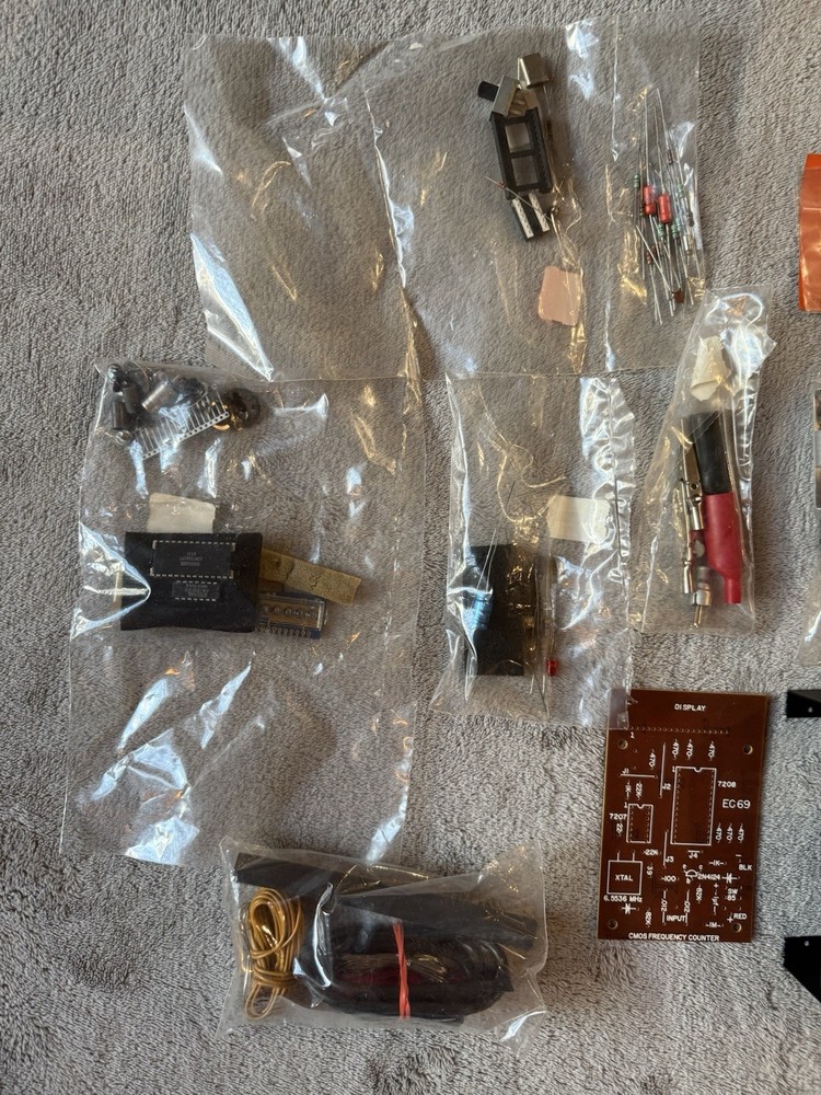 NOS Unassembled Kit - NRI Conar Model 202 Frequency Counter