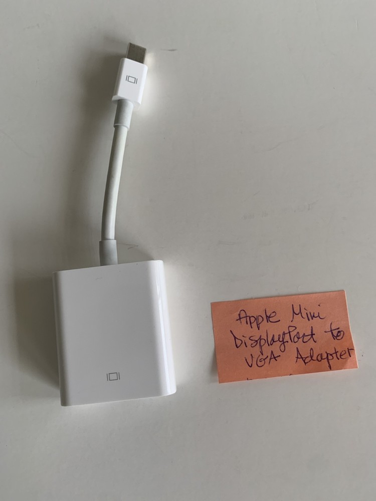 Genuine Apple iPad Camera Connection Kit & Apple Mini Displayport