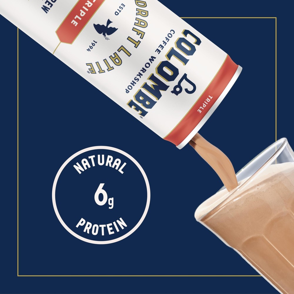 , Latte Draft Triple, 9 Fl Oz, 4 Pack