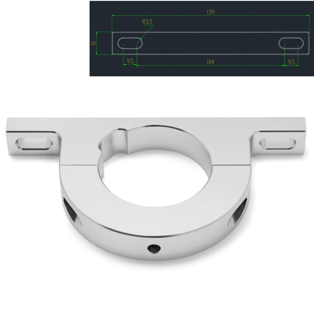 Billet Universal Steering Column Mount for 2" Diameter Column for GM for Ford