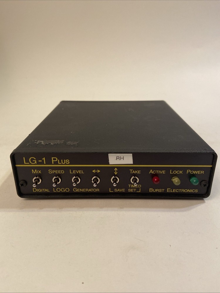 Burst Electronics LG-1  Plus Digital  Logo Generator No Power Supply RS232