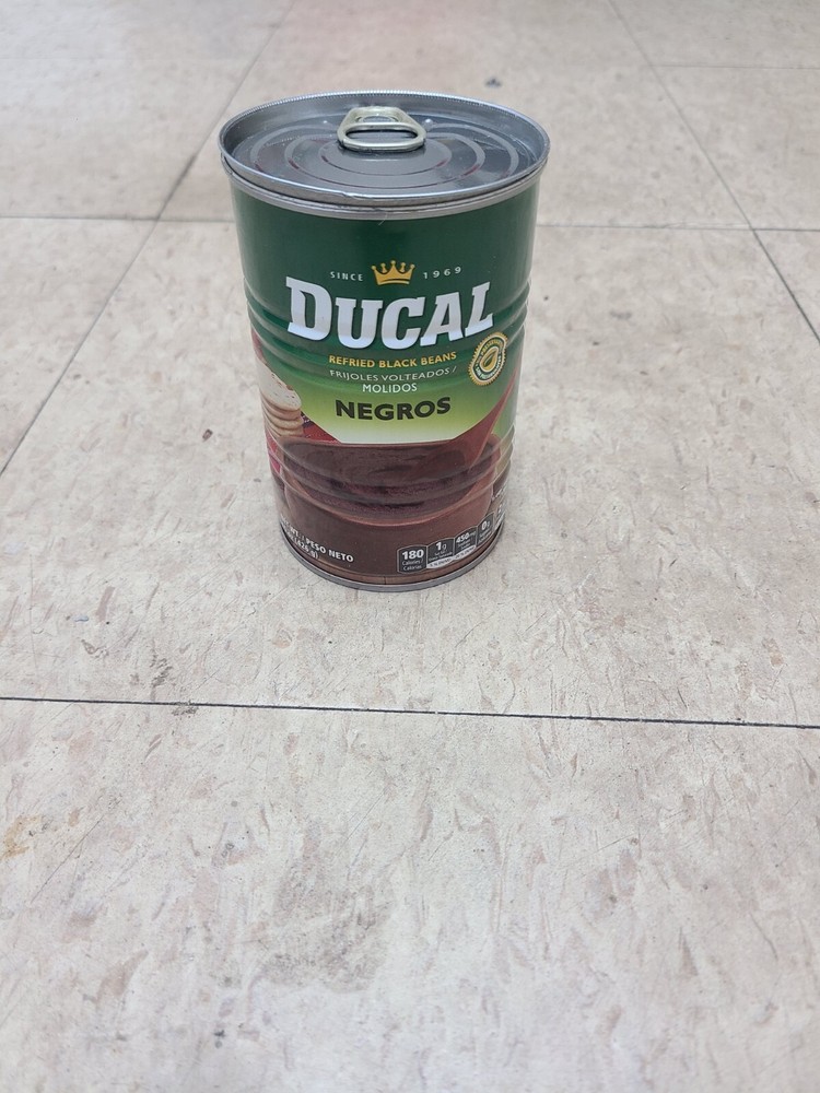 Refried Black Beans Diversion Stash Safe Can