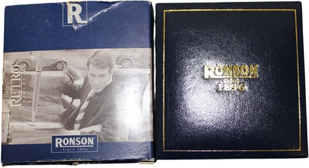 Ronson Retro Collection Lighter In Presentation Box