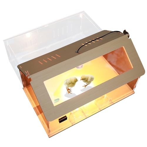 Large Intelligent Newborns Chick Brooder Box Quail Cage Egg Incubator Tortoise
