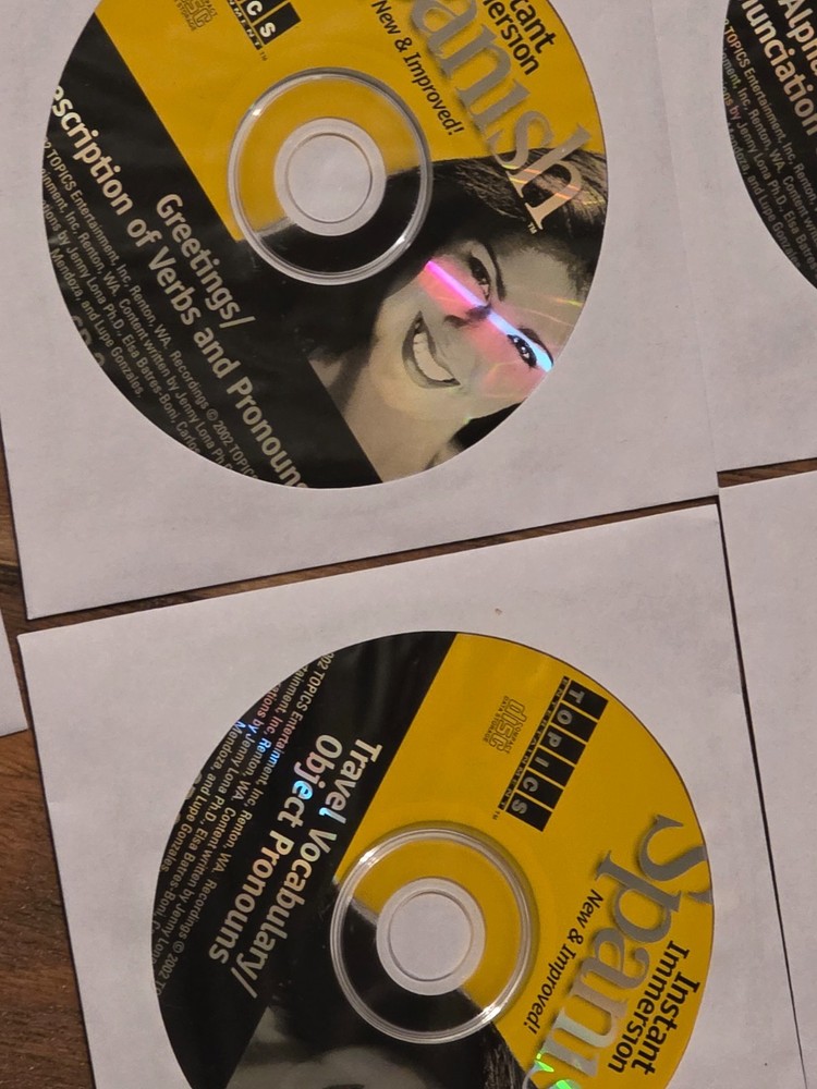 Spanish Language Instruction Software - 10 CD Set Topics Instant Immersion Audio