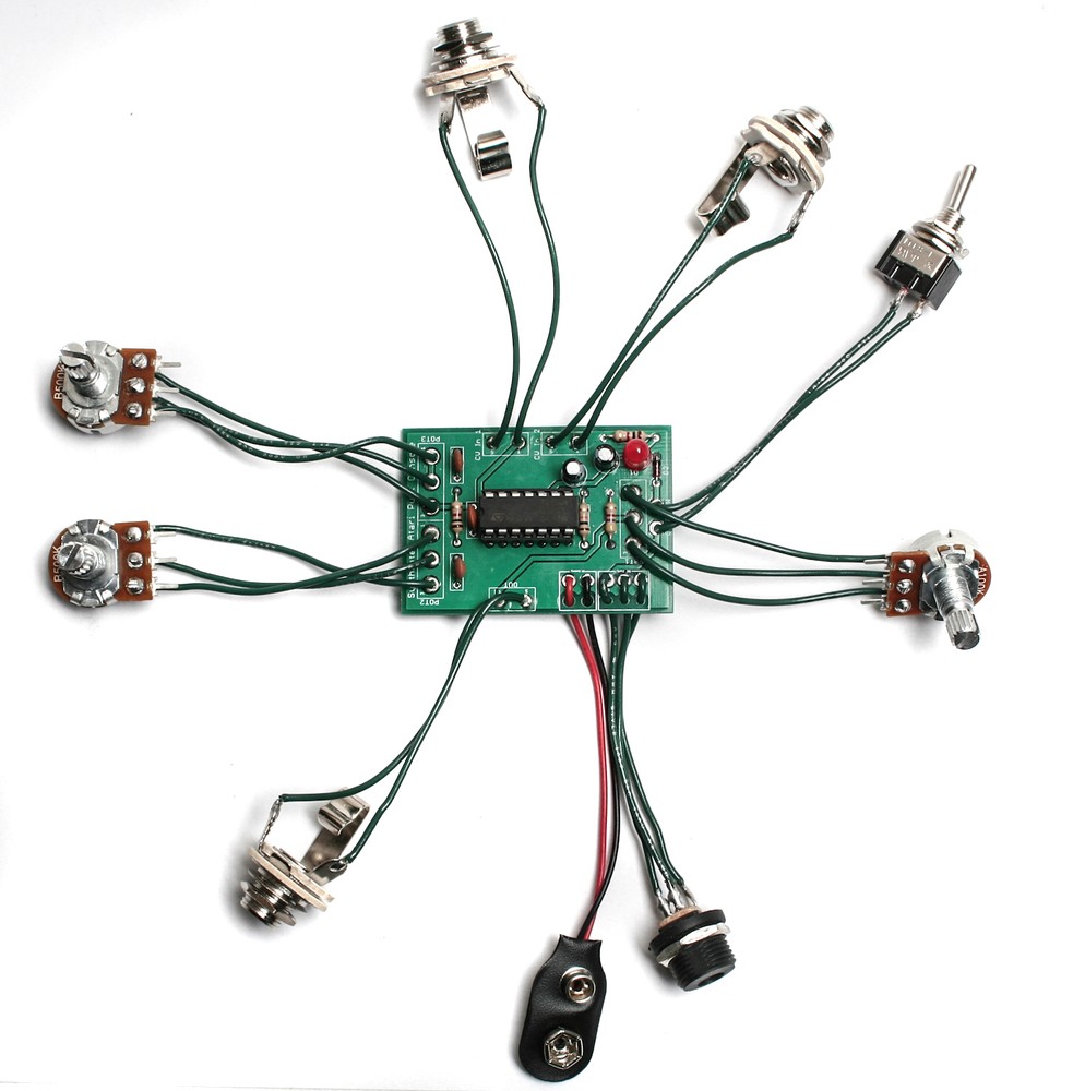 Synthrotek Atari Punk Console DIY Kit: Video Game Noise Stepped Tone Synthesizer