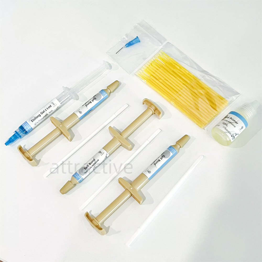Dental Orthodontic Composite Resin Direct Paste Adhesive Bond Self Light Curing