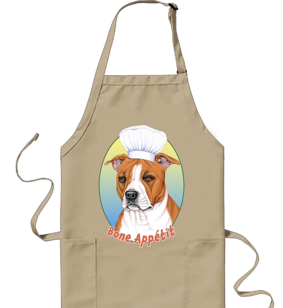 Pit Bull Terrier Cookin' Apron