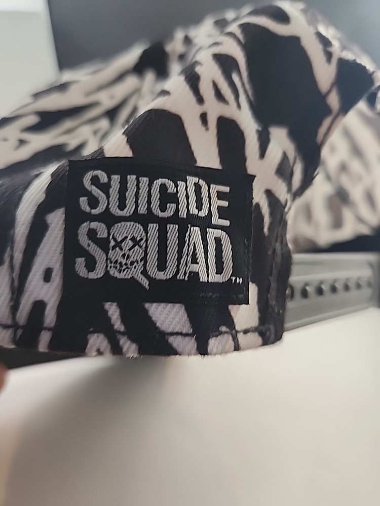 Suicide Squad Snapback Flat Bill Hat Joker