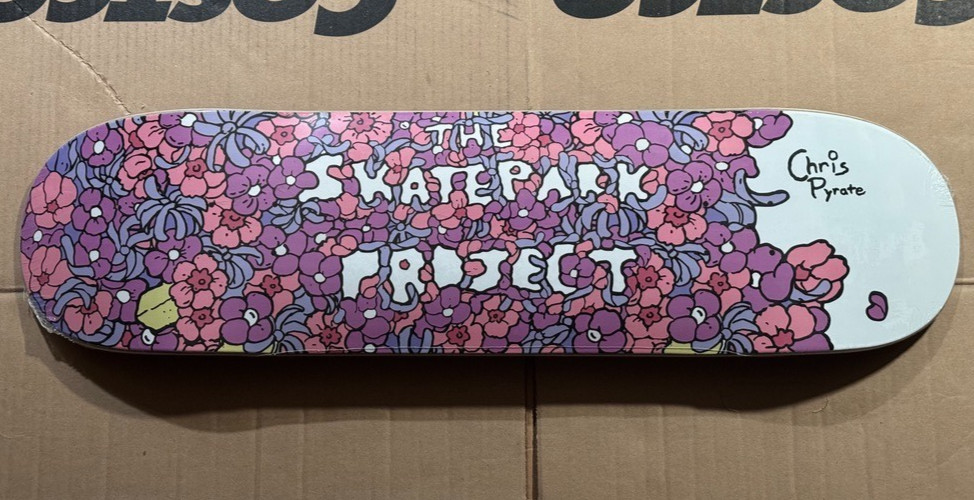 Chris Pyrate Skateboard Deck for The Skatepark Project