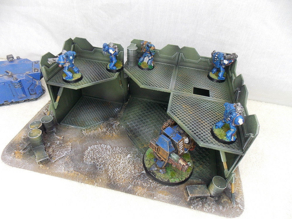 WARGAMING TERRAIN PAINTED