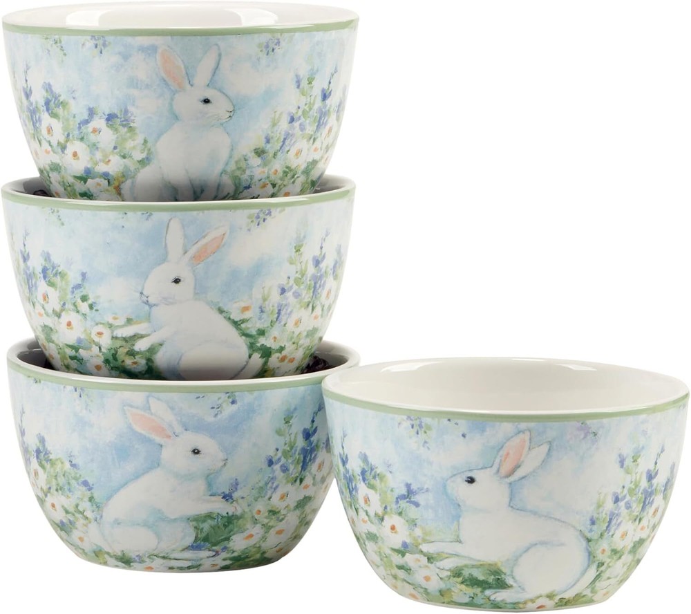 Certified International Easter Morning 16 piece Dinnerware Set, Multicolor