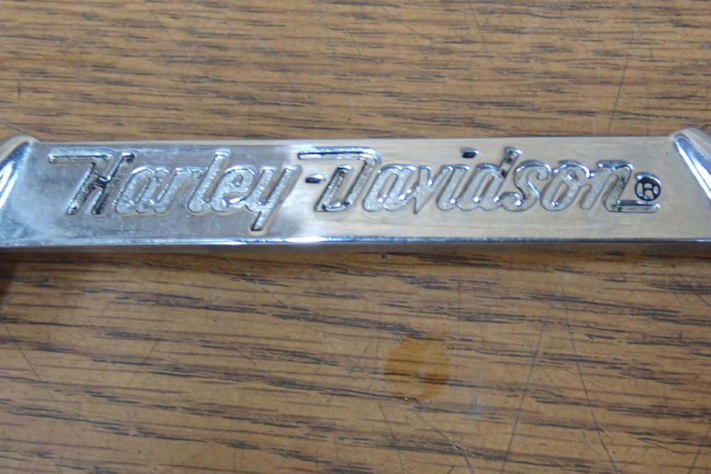 HARLEY-DAVIDSON LICENSE PLATE COVER REFLECTOR CHROME