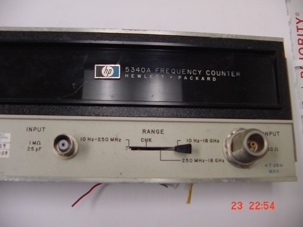 HP 5340A Frequency Counter Board 05340-60001 With Front Control Panel