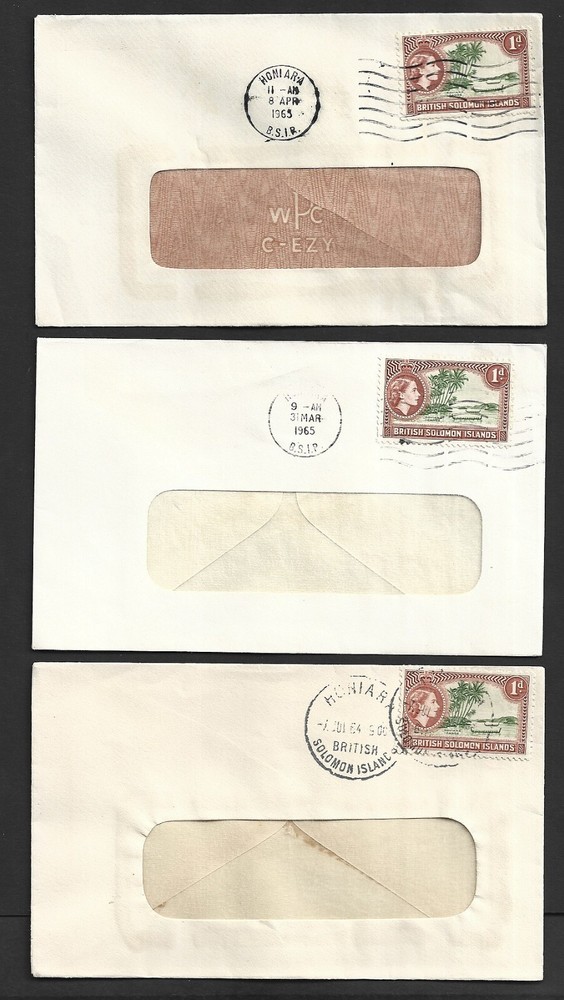 Solomon Islands 1961-69 covers (24)
