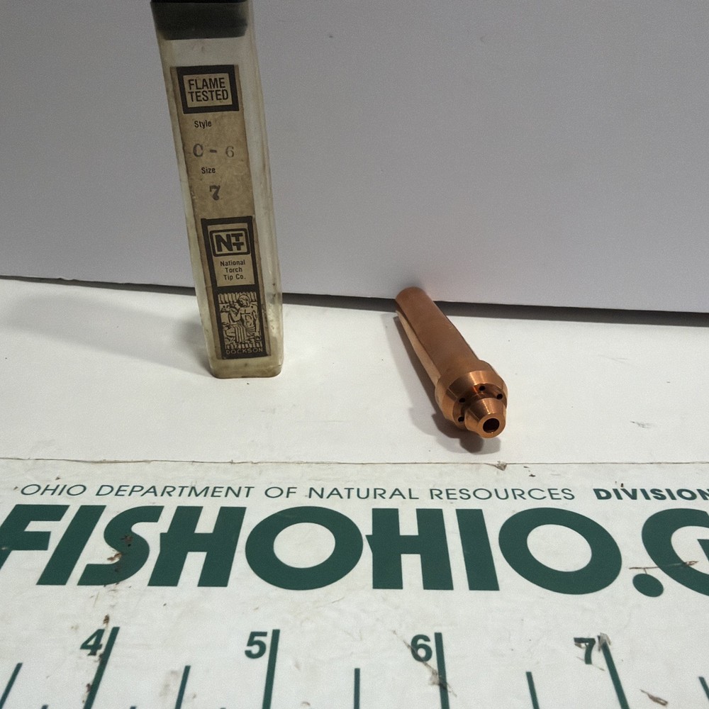 NATIONAL TORCH TIP C 6 SIZE 7
