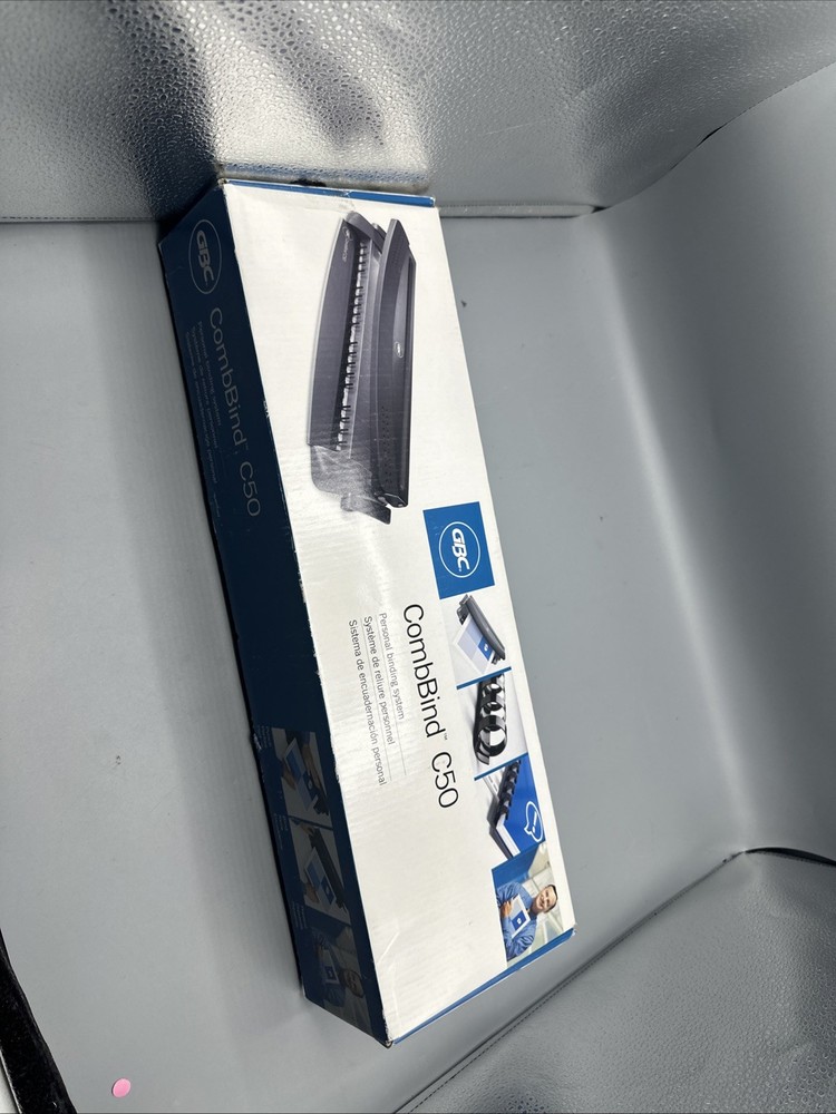 GBC CombBind C50 Personal Binding System with original box-s