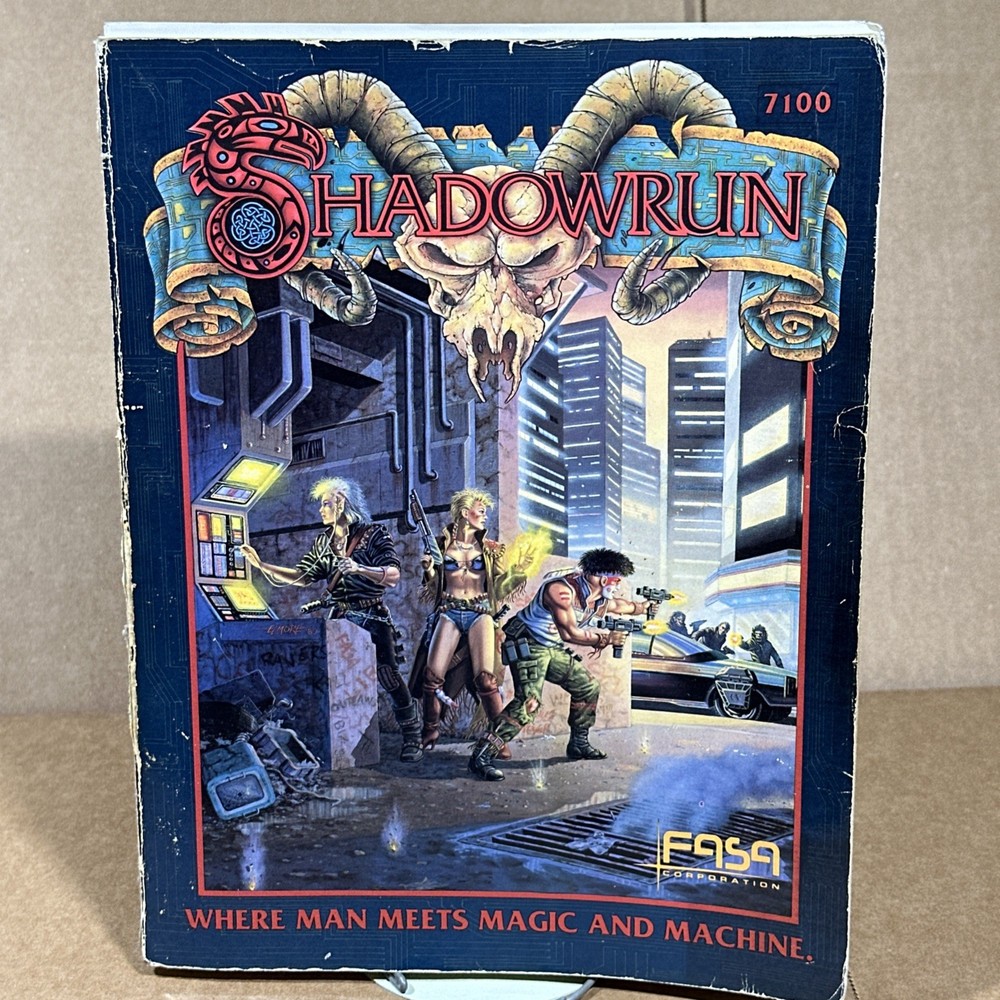 FASA Shadowrun Where Man Meets Magic And Machine 7100