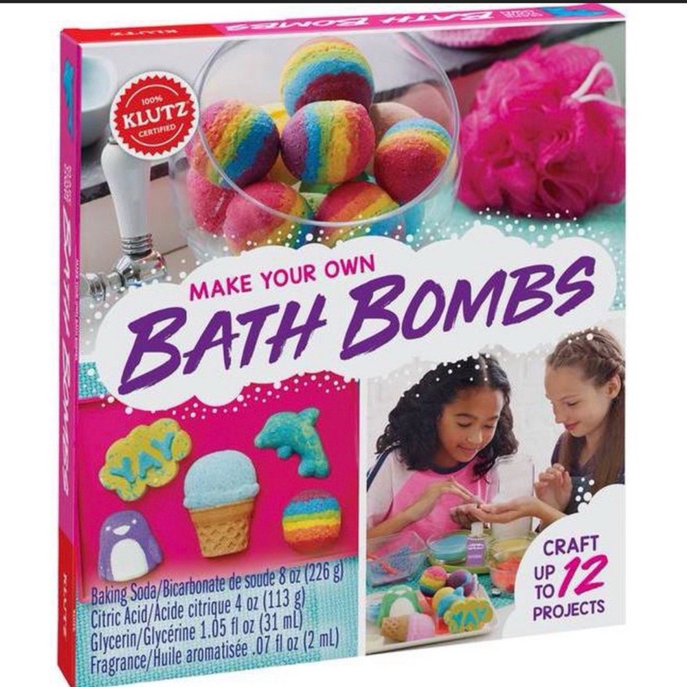Klutz Make Your Own Bath Bombs Kit