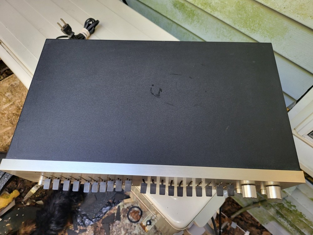 Vintage Realistic 31-2000A Stereo Frequency Equalizer EQ Tested 😄😍😎