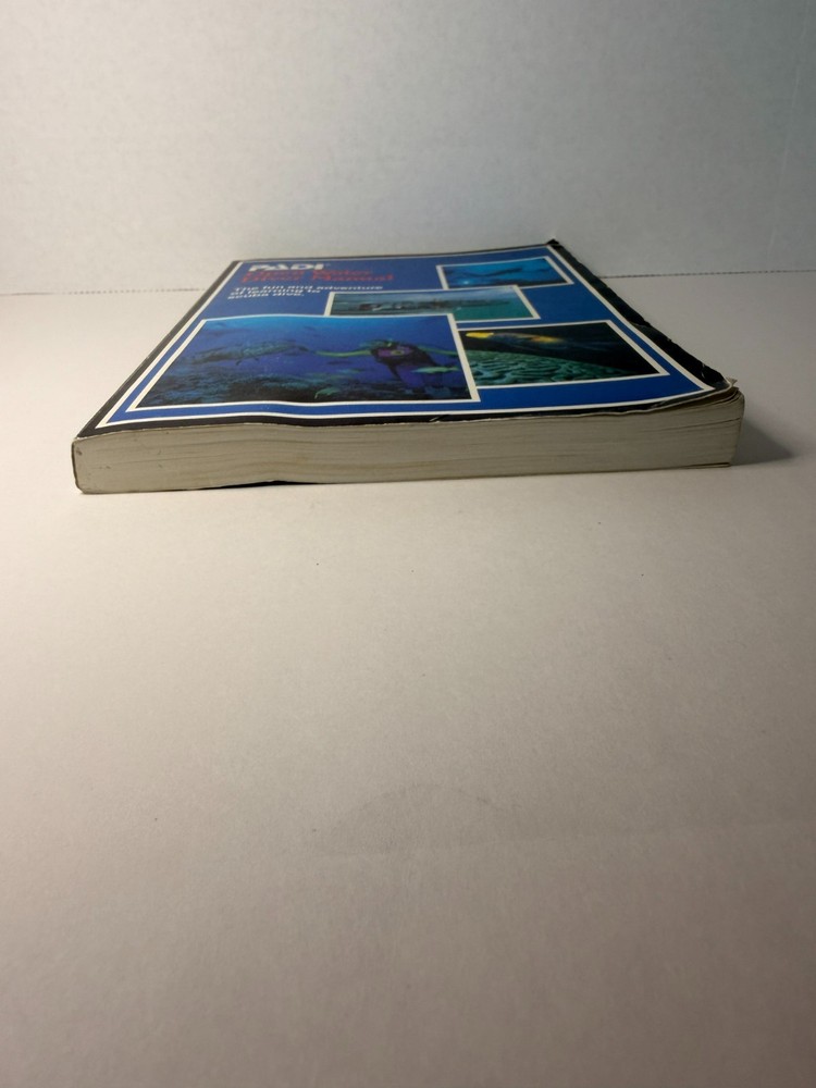 PADI Open Water Diver Manual Scuba Diving Certification Training Guide Book