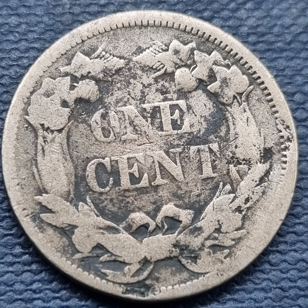 1858 Flying Eagle Cent 1c Circulated #101098