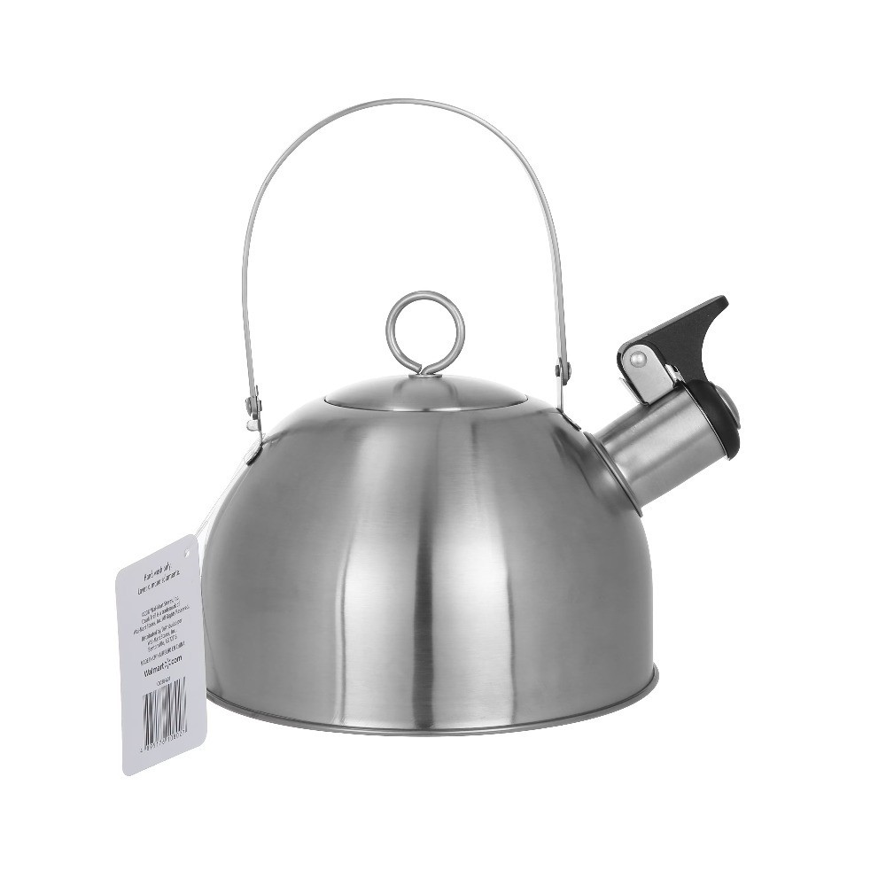 Portable Stainless Steel Stovetop Kettle 1.2L Capacity for Tea Coffee