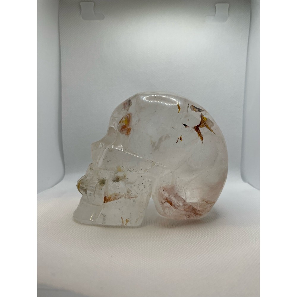 Large Clear Quartz Crystal Skull
