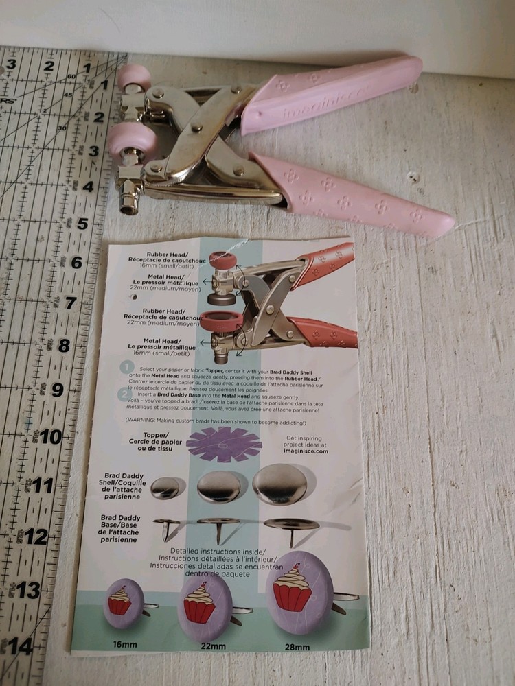 Imaginisce i-Top Brad Daddy Tool Brad Maker