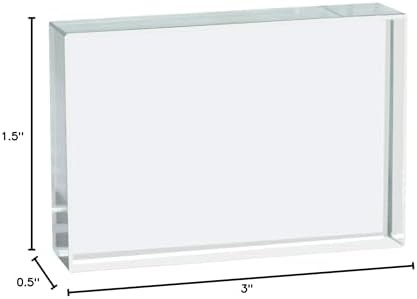 Optical Glass Refraction Block