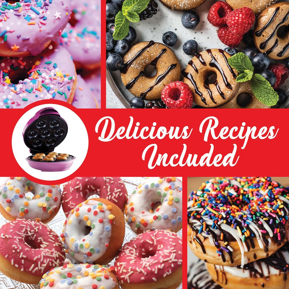 Nonstick Electric Food Maker (Mini Donut Maker)